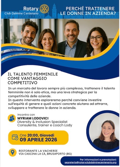 Conviviale del 9 Aprile 2026